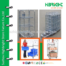 hand push logistic trolley carts hand warehouse carts